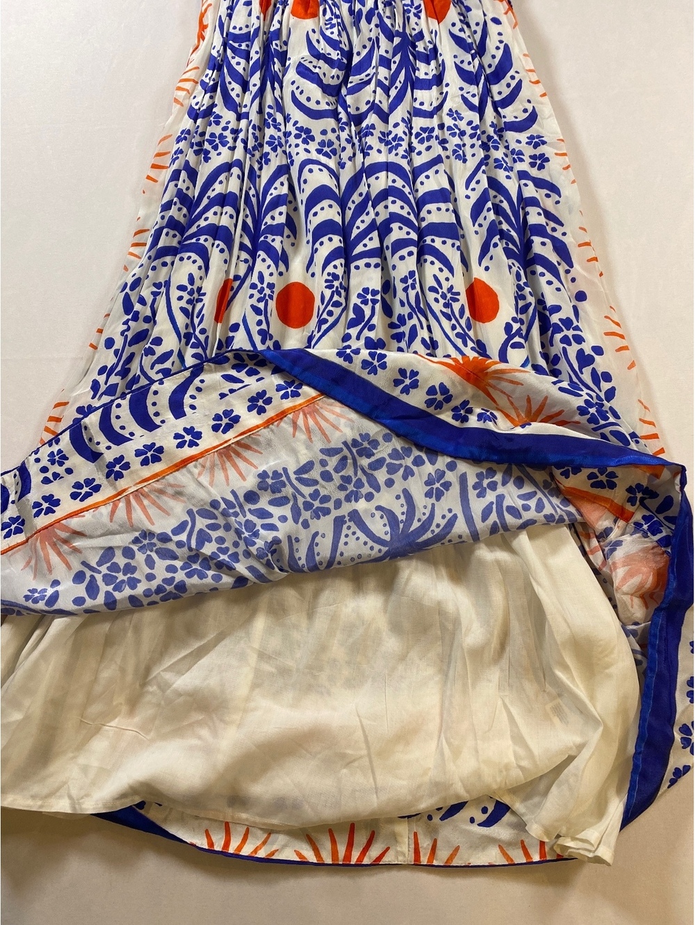 Farm Rio Afternoon Breeze Caftan Midi Dress Size S - Picture 7 of 10